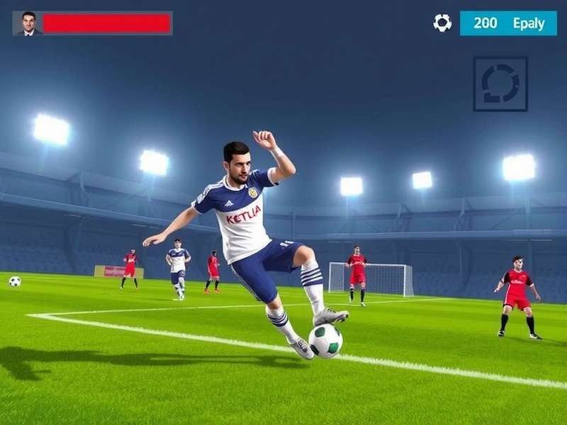 Intense football action in Kolkata Kickers Zenith Kolkata Kickers Zenith Gameplay Screenshot